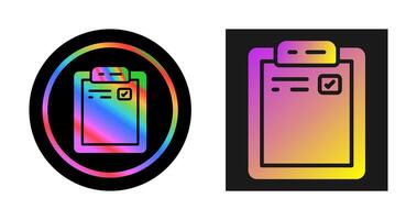 Clipboard Vector Icon