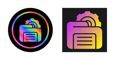 Folder Management Vector Icon