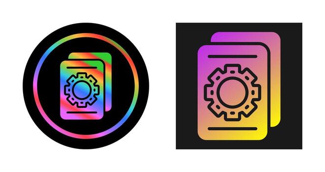 icono de vector de documento