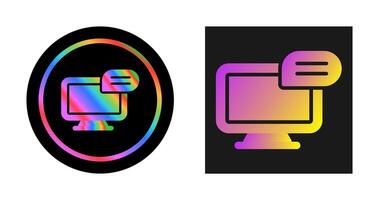 Computer Vector Icon