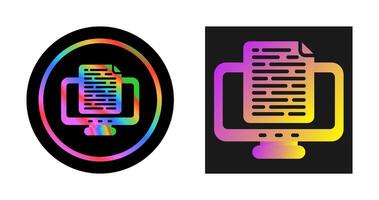 Document Vector Icon