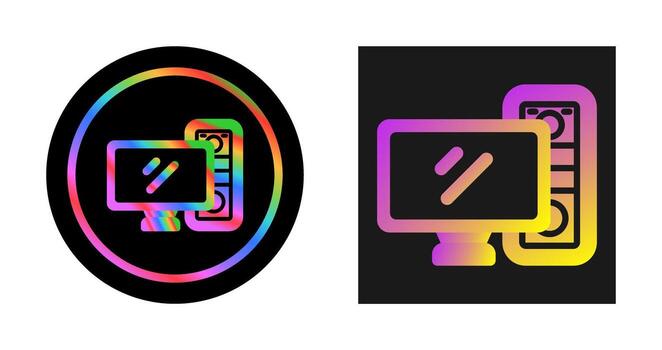 Computer Vector Icon