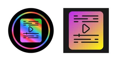 Video Vector Icon