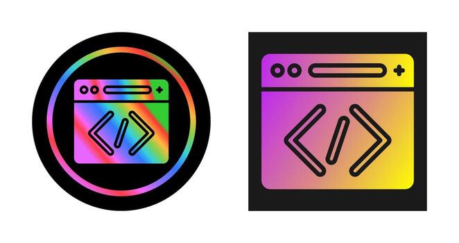 Coding Vector Icon