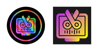 Desktop Computer Vector Icon