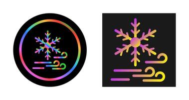 icono de vector de copo de nieve