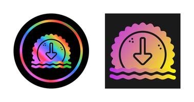 Sunset Vector Icon