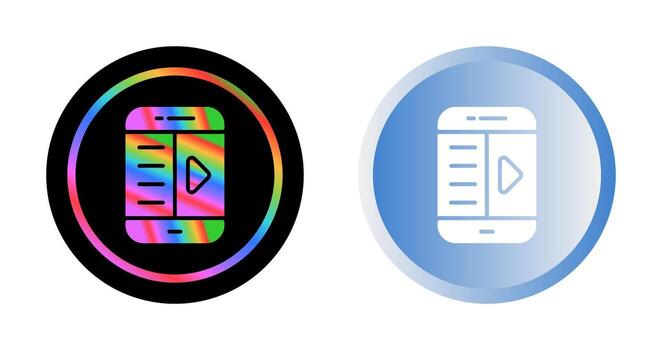 E-Book Reader Vector Icon