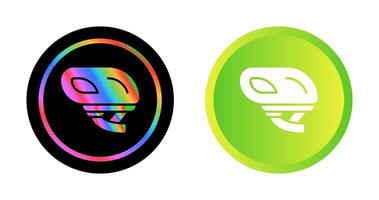 Smart Bike Helmet Vector Icon