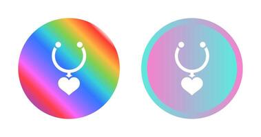 Heart Shaped Locket Vector Icon