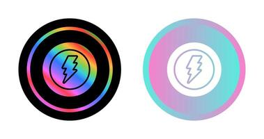 Lightning bolt Vector Icon