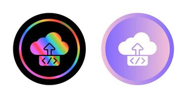 Cloud Deployment Vector Icon