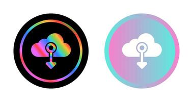 Cloud Native Vector Icon