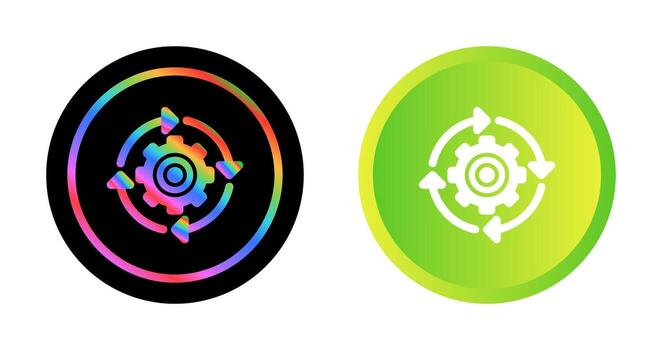 continuo integración vector icono