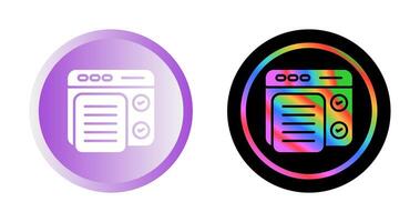 Concept Testing Vector Icon