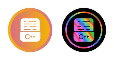 Programming Language Vector Icon