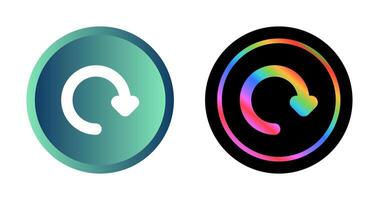 Rotate Right Vector Icon