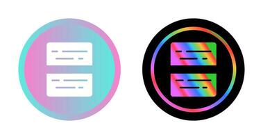 Document Split Vector Icon