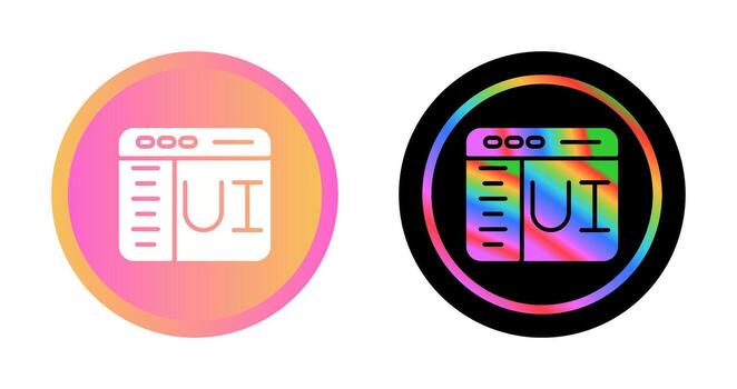 User Interface Vector Icon