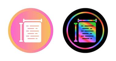 Document Size Vector Icon