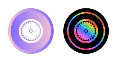 Clock Three Vector Icon