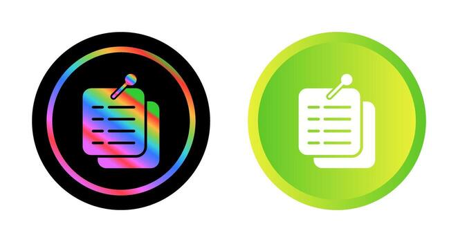 Document Annotation Vector Icon