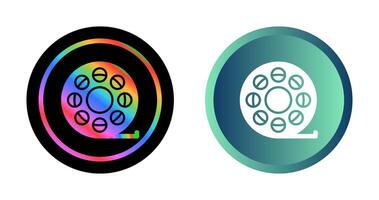 Film Reel Vector Icon