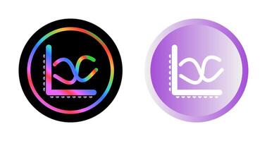 Graph Vector Icon