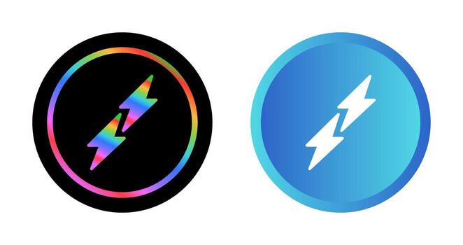 Lightning Vector Icon