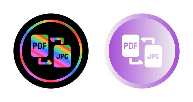 Document Conversion Vector Icon