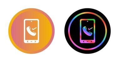 Call Recived Vector Icon