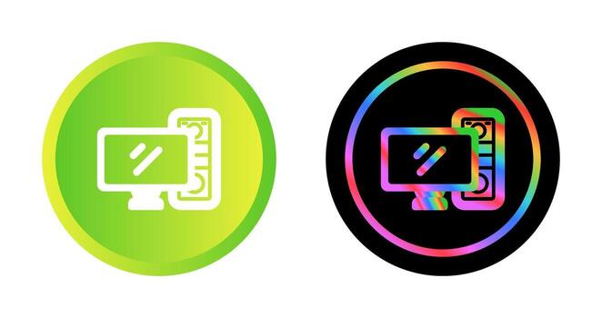 Computer Vector Icon