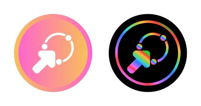 selección vector icono