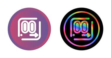 Decimal Vector Icon