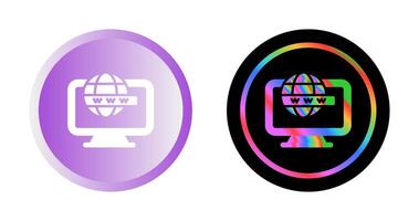 Computer Vector Icon