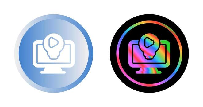 Computer Vector Icon