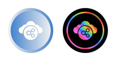 Cloud Computing Vector Icon