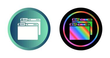 Browser Windows Vector Icon