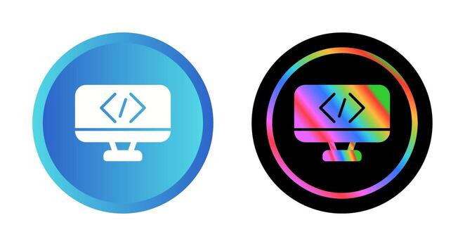 Coding Vector Icon