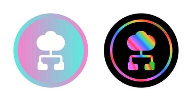 Cloud Computing Vector Icon