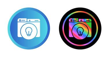 Lightbulb Vector Icon