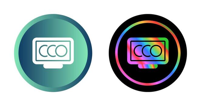 Desktop Computer Vector Icon