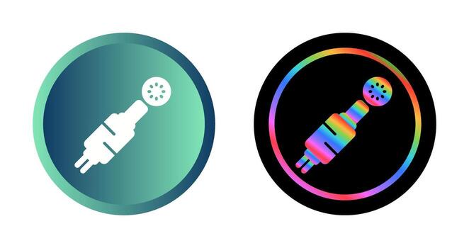 icono de vector de enchufe