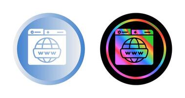 World Wide Web Vector Icon