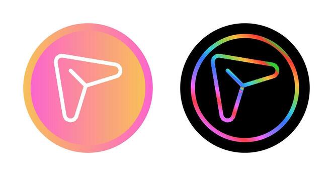 icono de vector de cursor