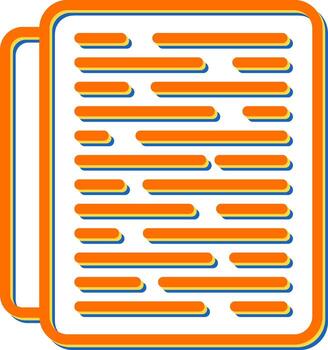icono de vector de documento