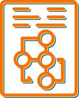 Document Workflow Vector Icon