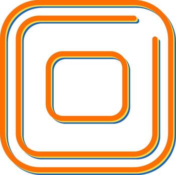 Stop Square Vector Icon