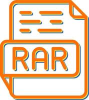 RAR Vector Icon