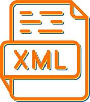 XML Vector Icon